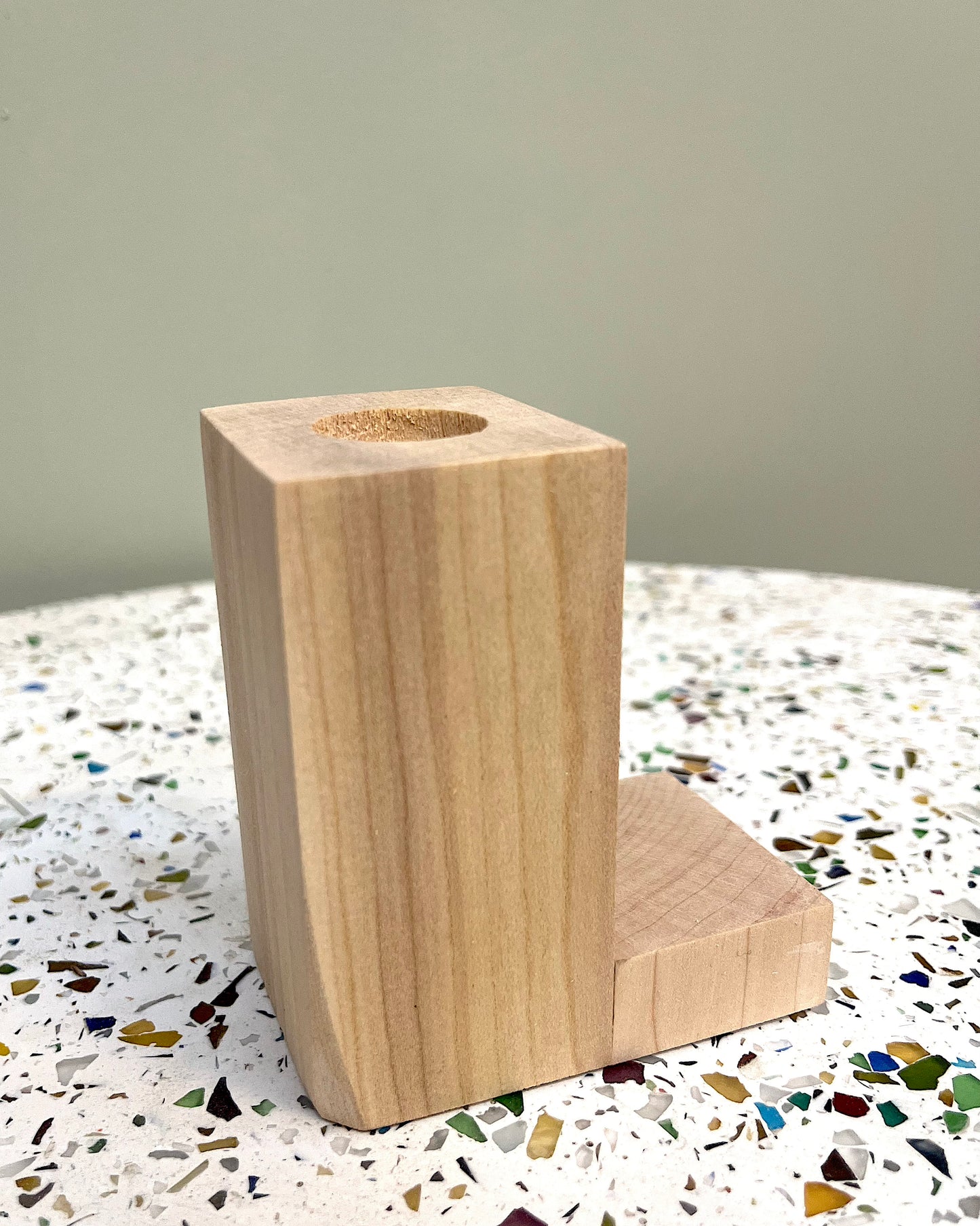 Bougeoirs en bois recyclé des Hauts-de-France (4 variantes disponibles)