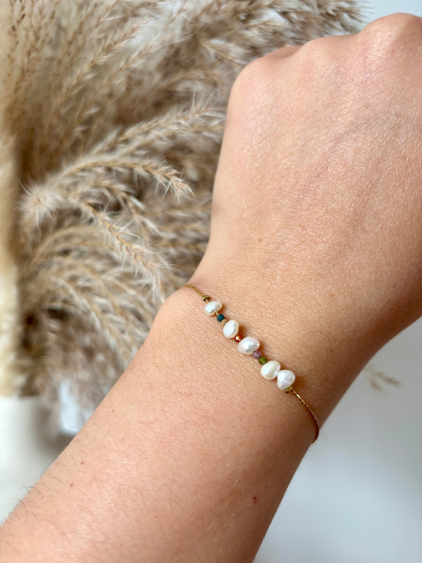 Bracelets Serpentine perles d'eau douce (4 modèles disponibles)