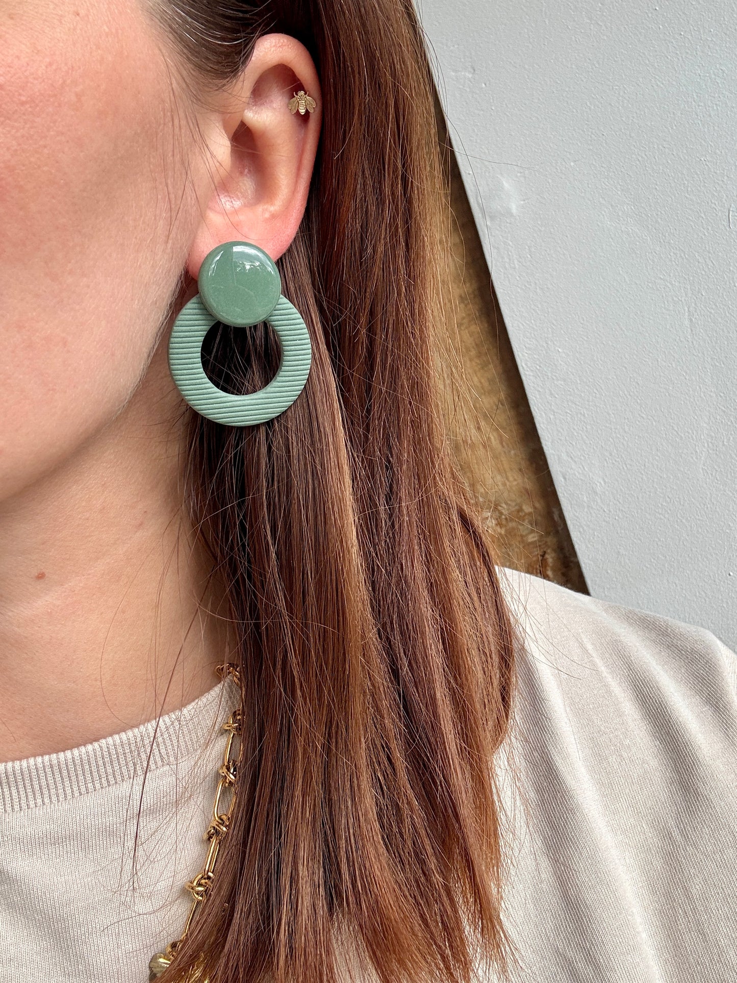 Boucles d'oreilles Léandre - 5 coloris disponibles