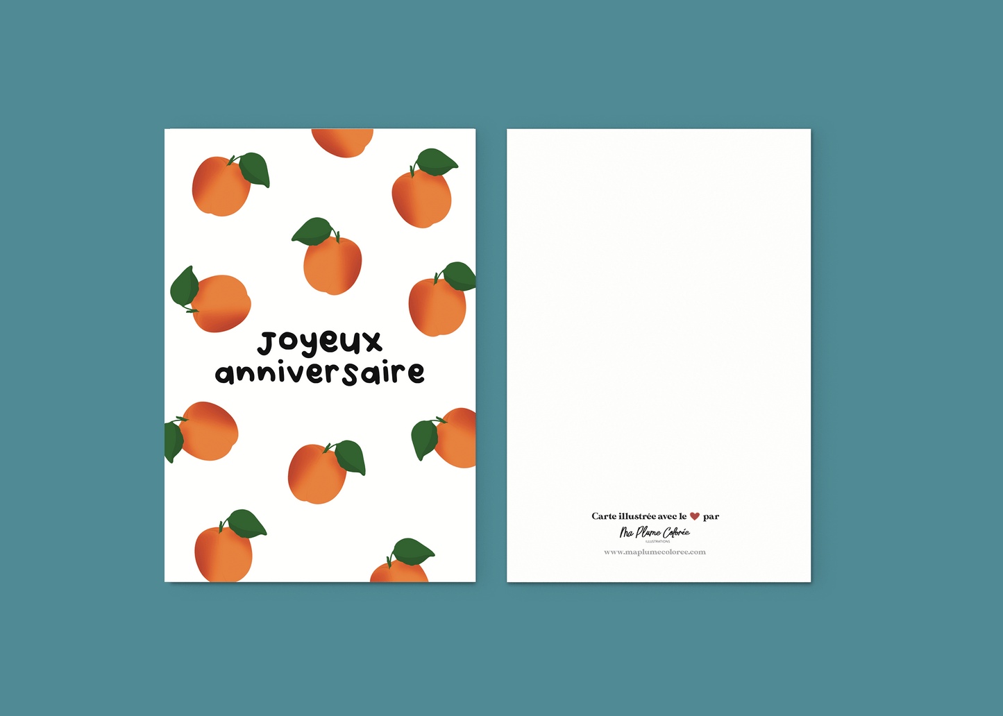 Carte "Joyeux anniversaire" - nouvelle collection
