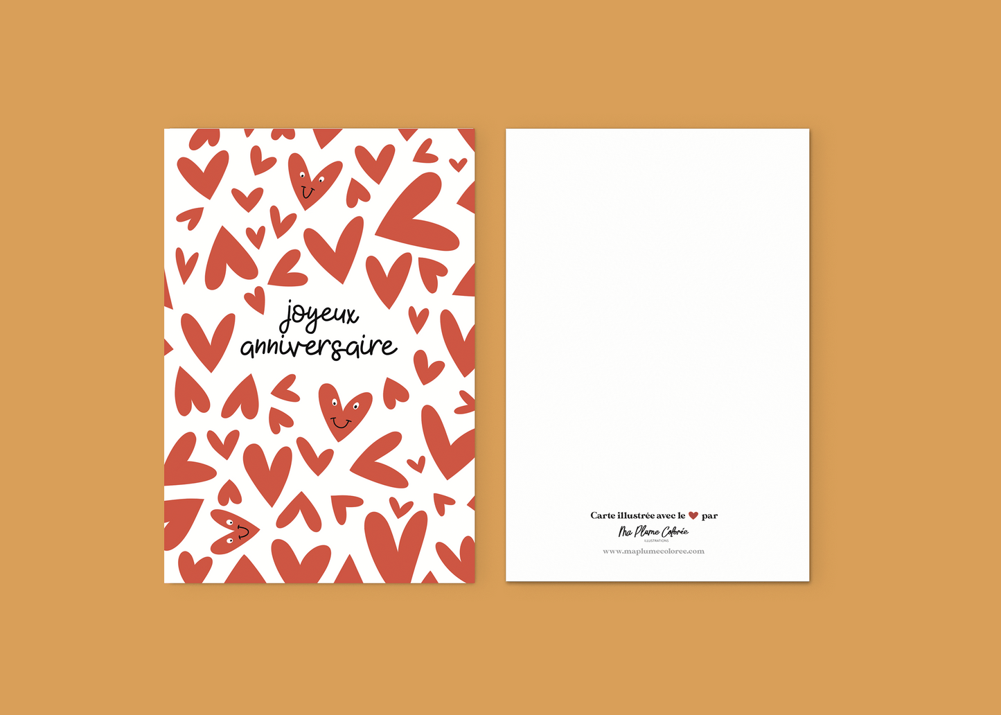 Carte "Joyeux anniversaire" - nouvelle collection