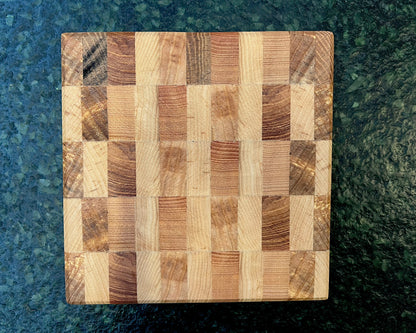Dessous de plat en bois debout (3 tailles disponibles)