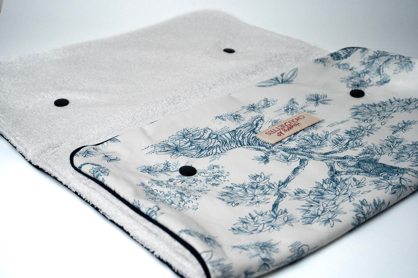 Tapis à langer nomade fait main | Coton Oeko-Tex®