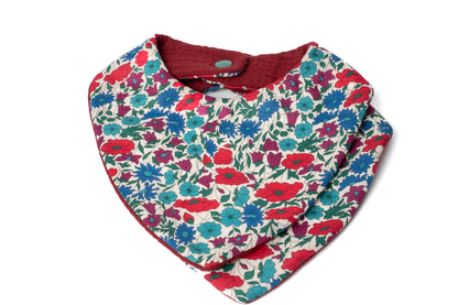 Bavoir bandana bébé – Réversible en Oeko-Tex®