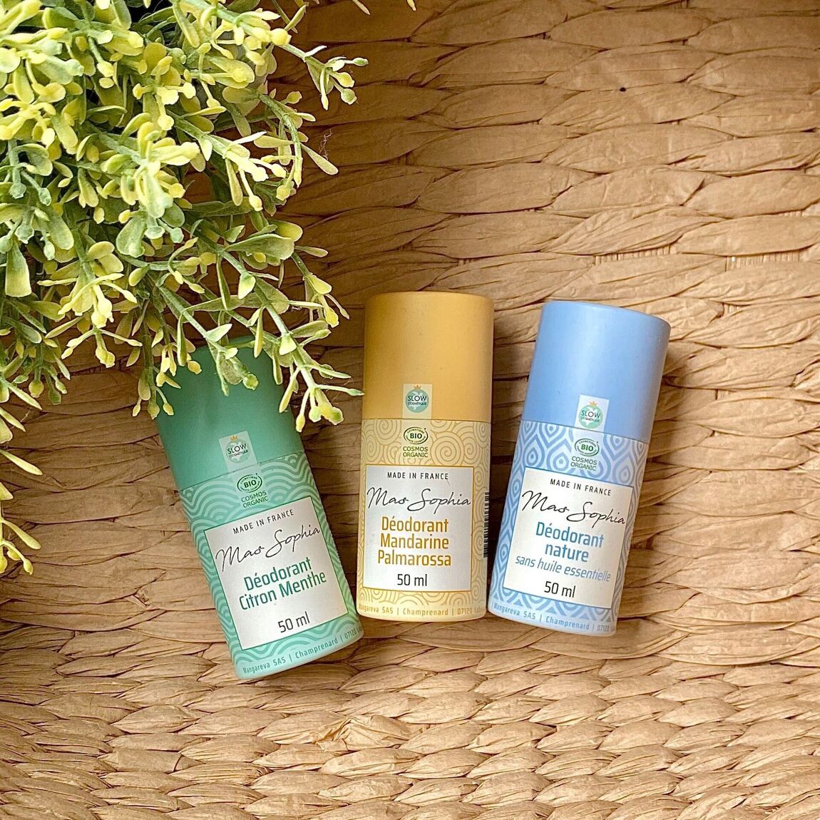 Déodorant solide BIO Citron & Menthe