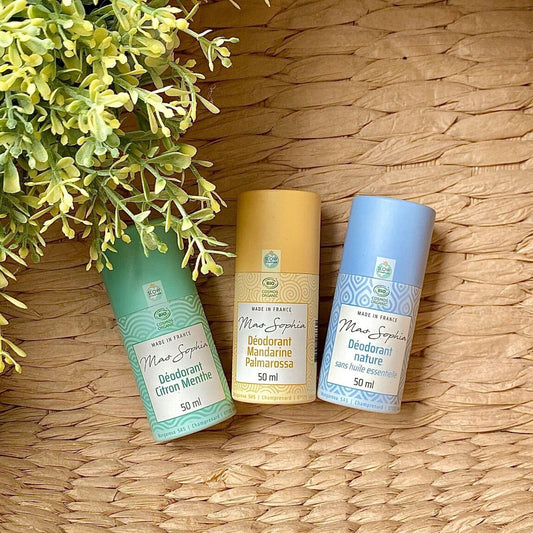 Déodorant solide BIO Citron & Menthe