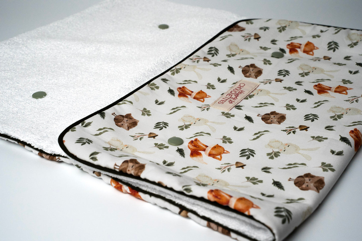 Tapis à langer nomade fait main | Coton Oeko-Tex®