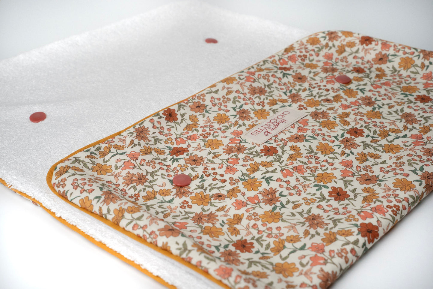 Tapis à langer nomade fait main | Coton Oeko-Tex®