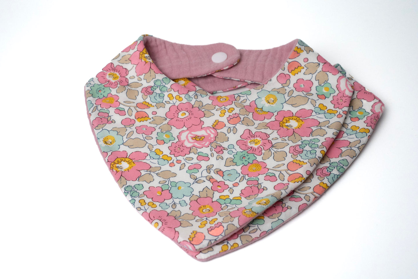 Bavoir bandana bébé – Réversible en Oeko-Tex®