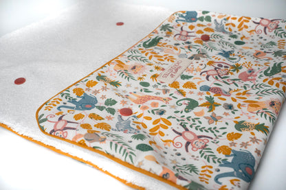 Tapis à langer nomade fait main | Coton Oeko-Tex®