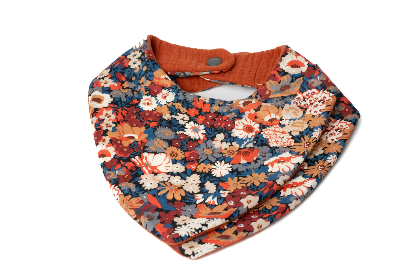 Bavoir bandana bébé – Réversible en Oeko-Tex®