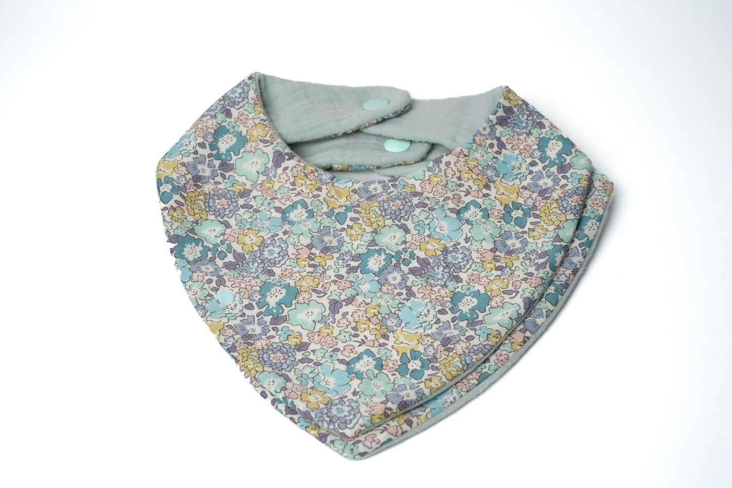 Bavoir bandana bébé – Réversible en Oeko-Tex®