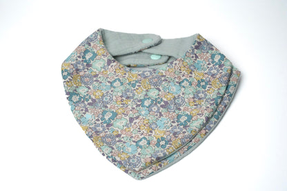 Bavoir bandana bébé – Réversible en Oeko-Tex®