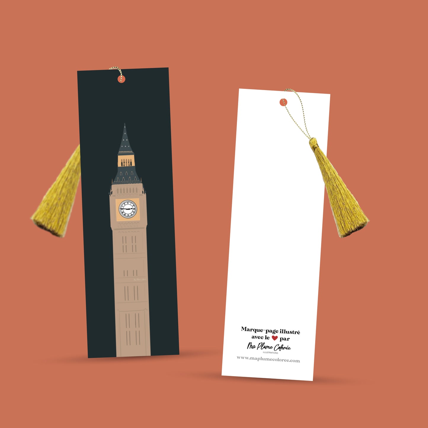 Marque-pages illustrés