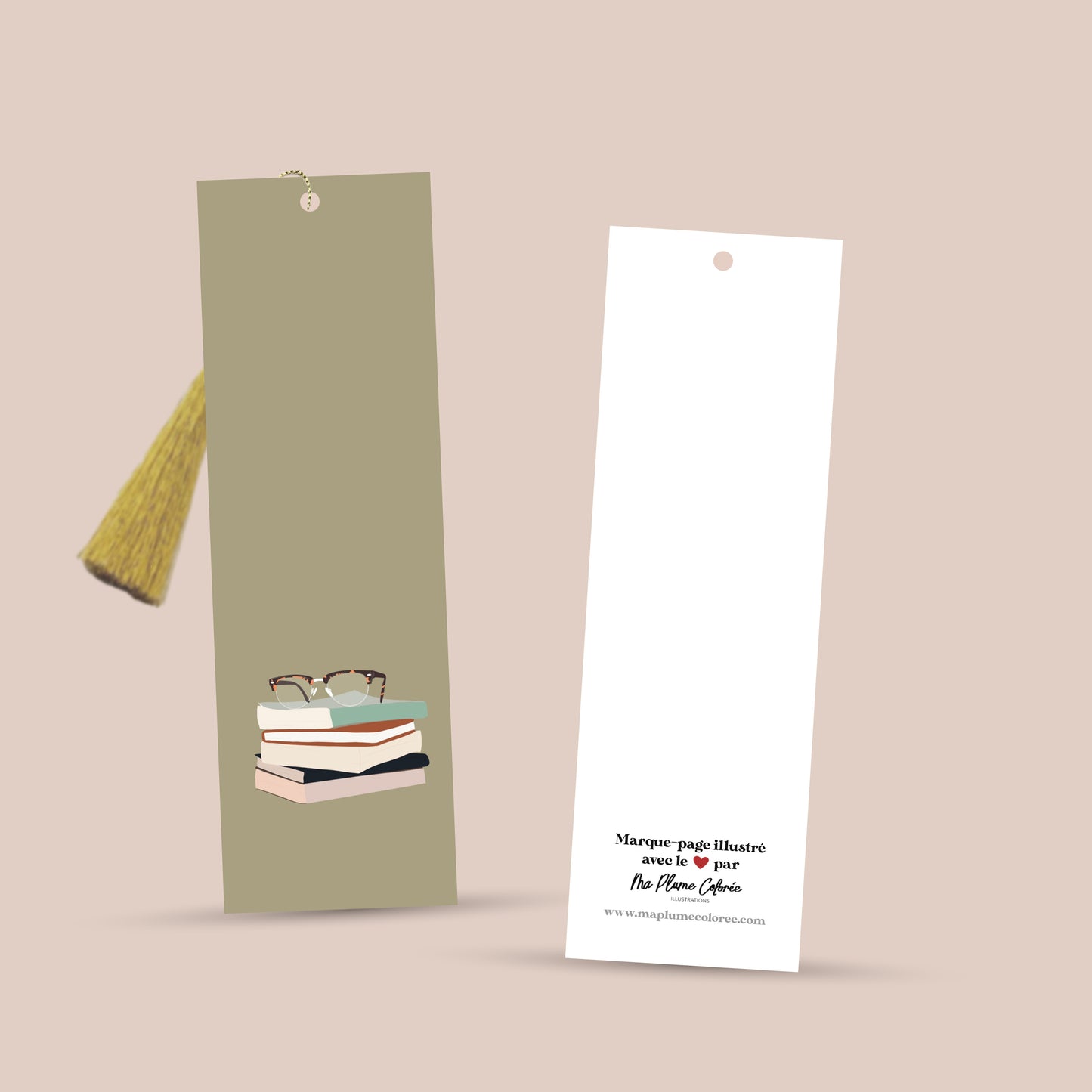 Marque-pages illustrés