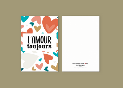 Carte "L'amour toujours"