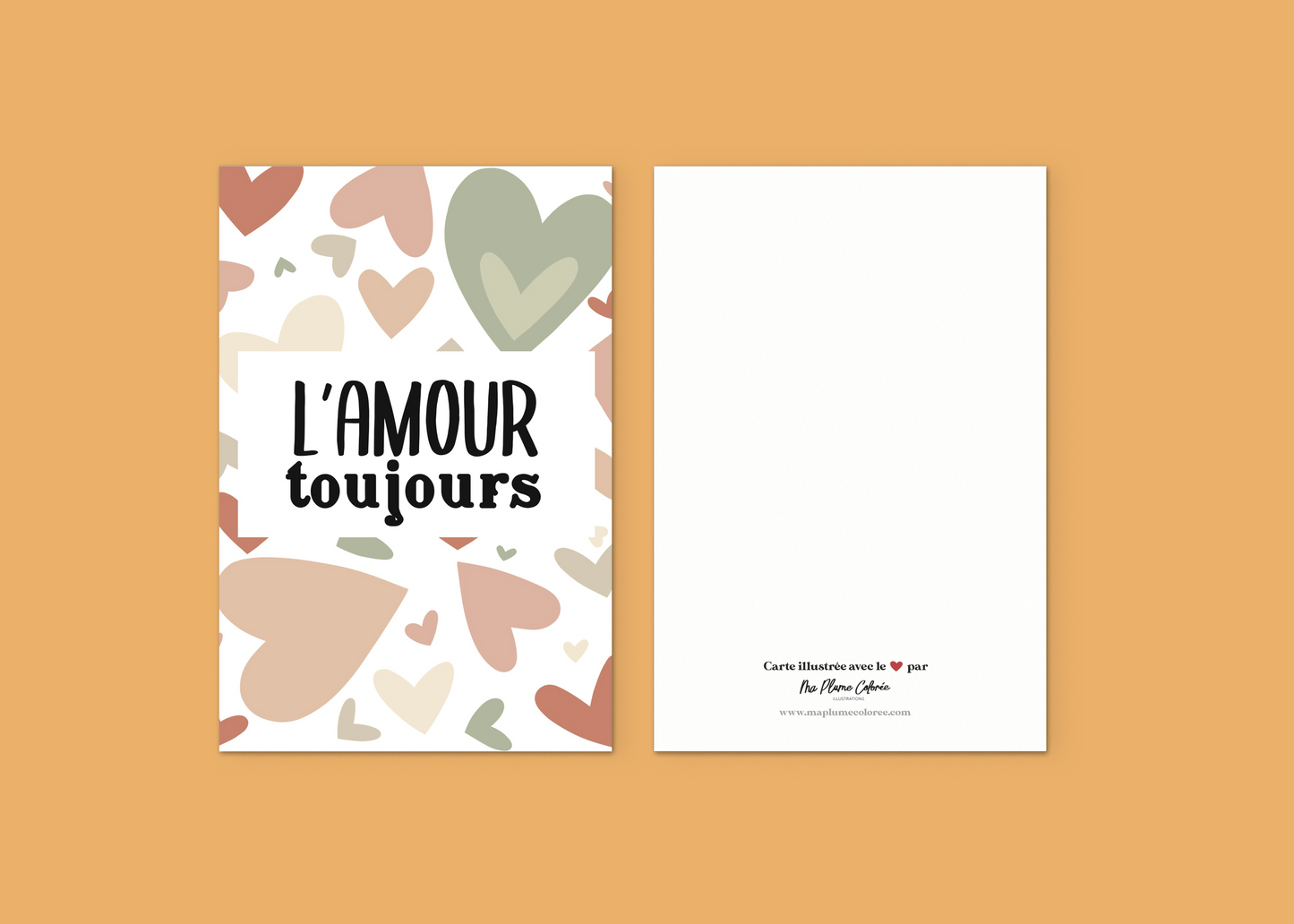 Carte "L'amour toujours"