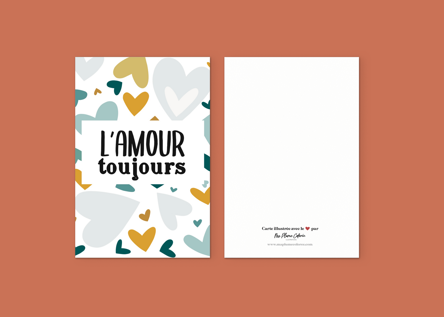 Carte "L'amour toujours"