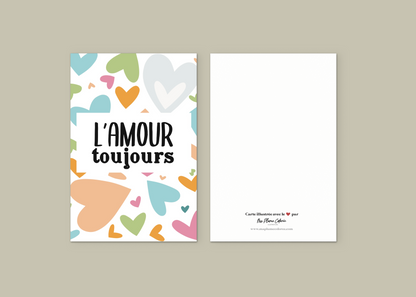 Carte "L'amour toujours"