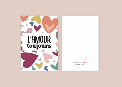 Carte "L'amour toujours"