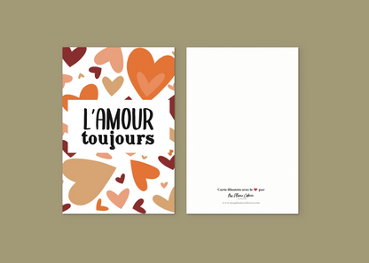 Carte "L'amour toujours"