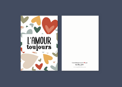 Carte "L'amour toujours"