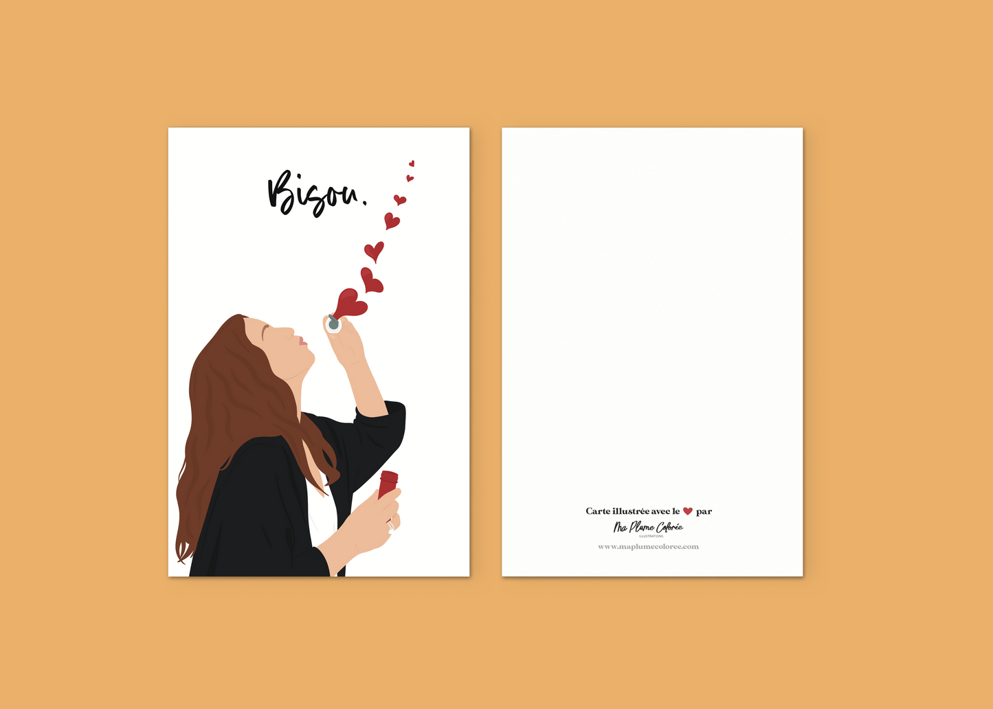 Carte "Bulles d'amour"