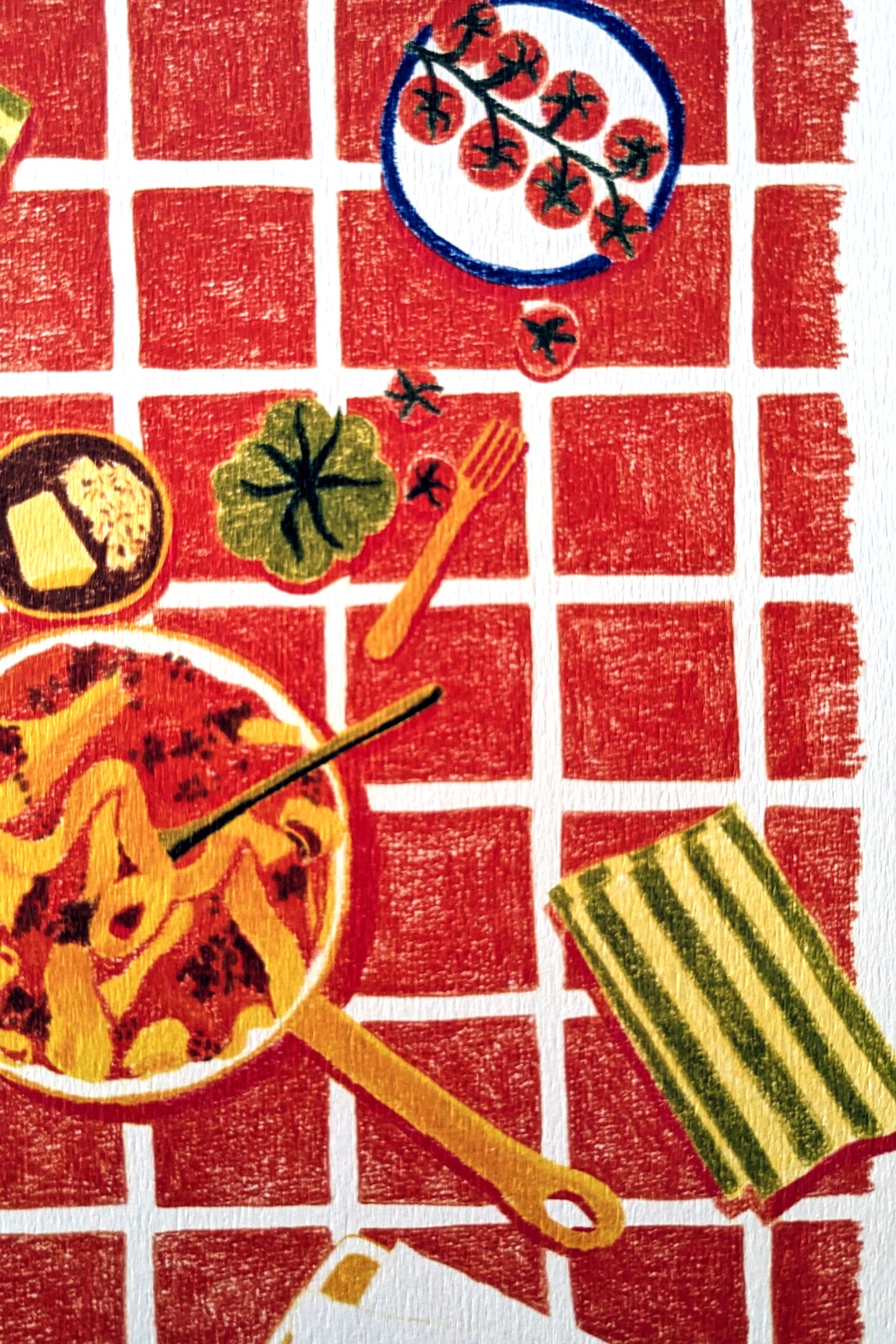Affiche Cuisine Italienne – Illustration Gourmande & Authentique