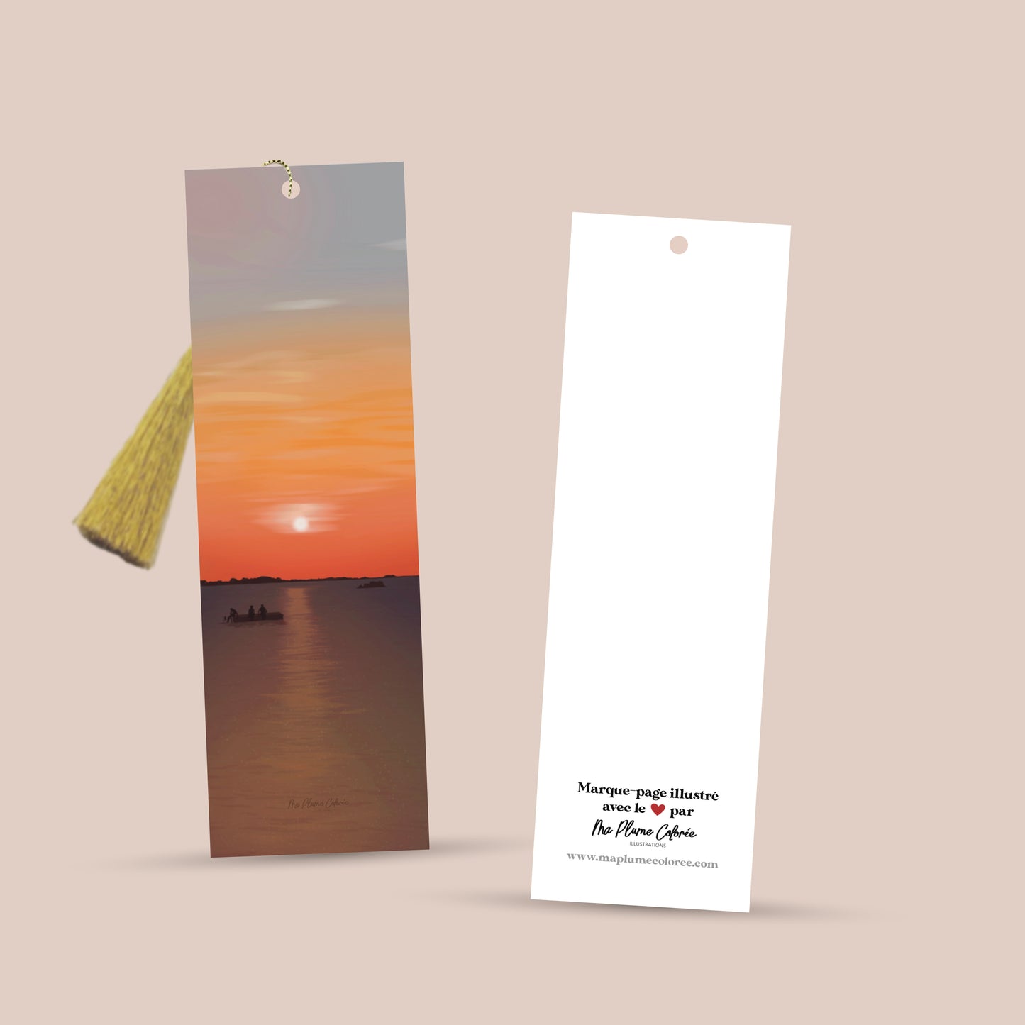 Marque-pages illustrés