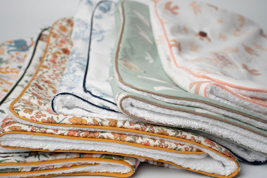 Tapis à langer nomade fait main | Coton Oeko-Tex®