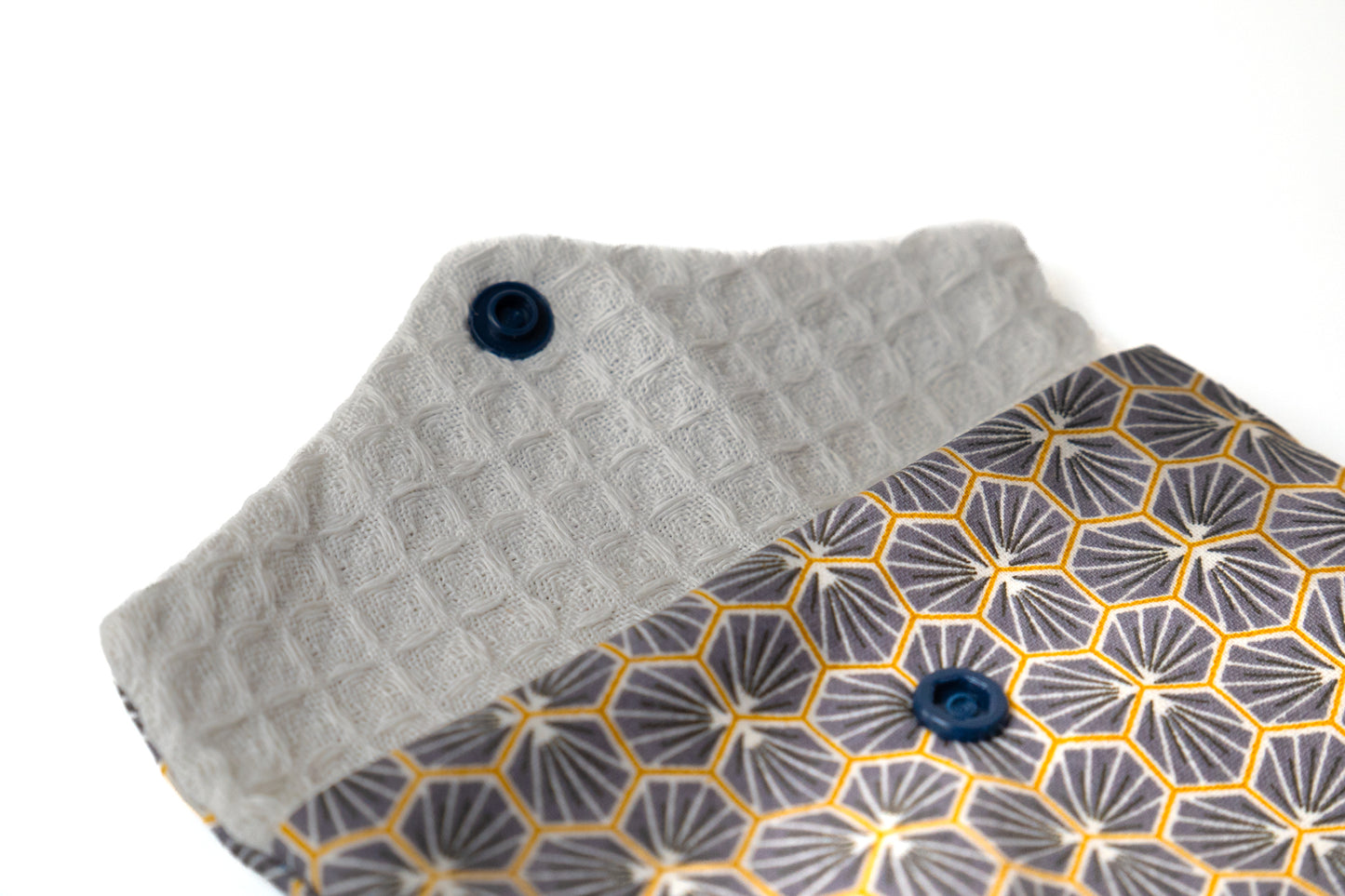Pochette à savon imperméable en nid d'abeille