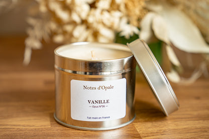 Bougie parfumée en aluminium - 50h de combustion - 180g