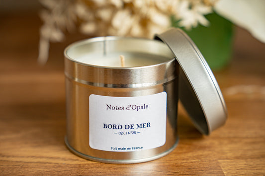 Bougie parfumée en aluminium - 50h de combustion - 180g