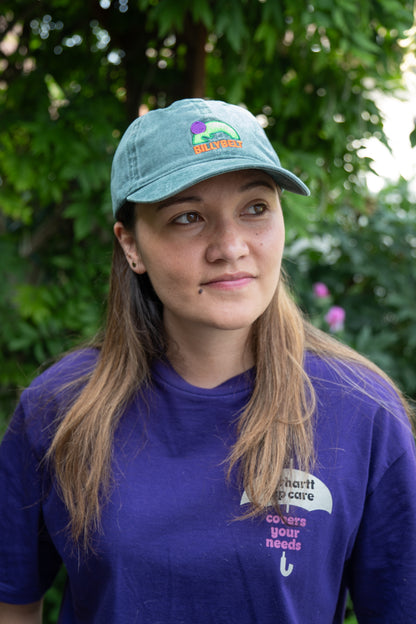 Casquette délavée kaki - 100% Coton - Billybelt