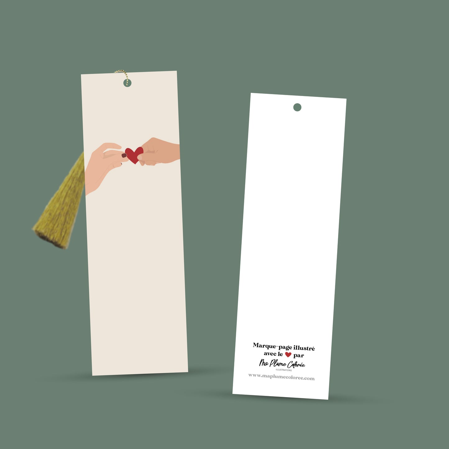 Marque-pages illustrés