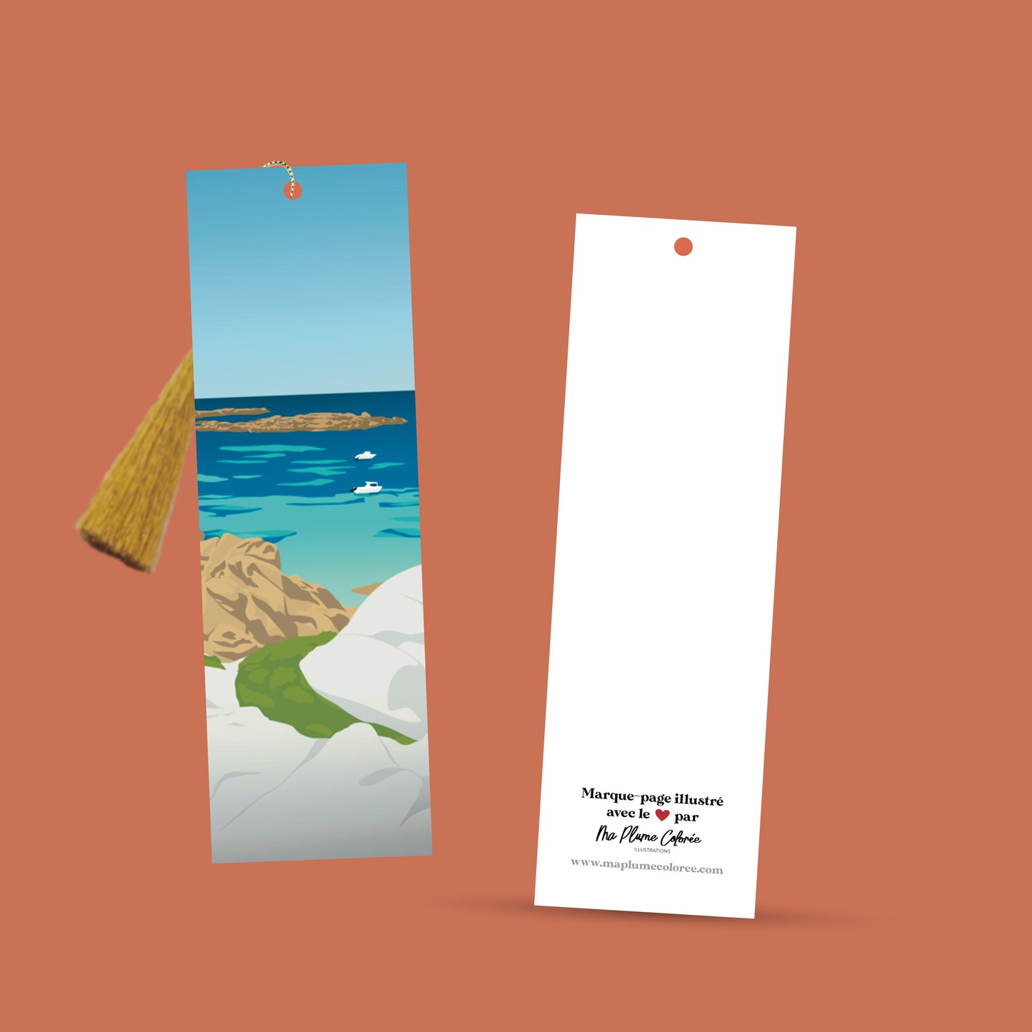 Marque-pages illustrés