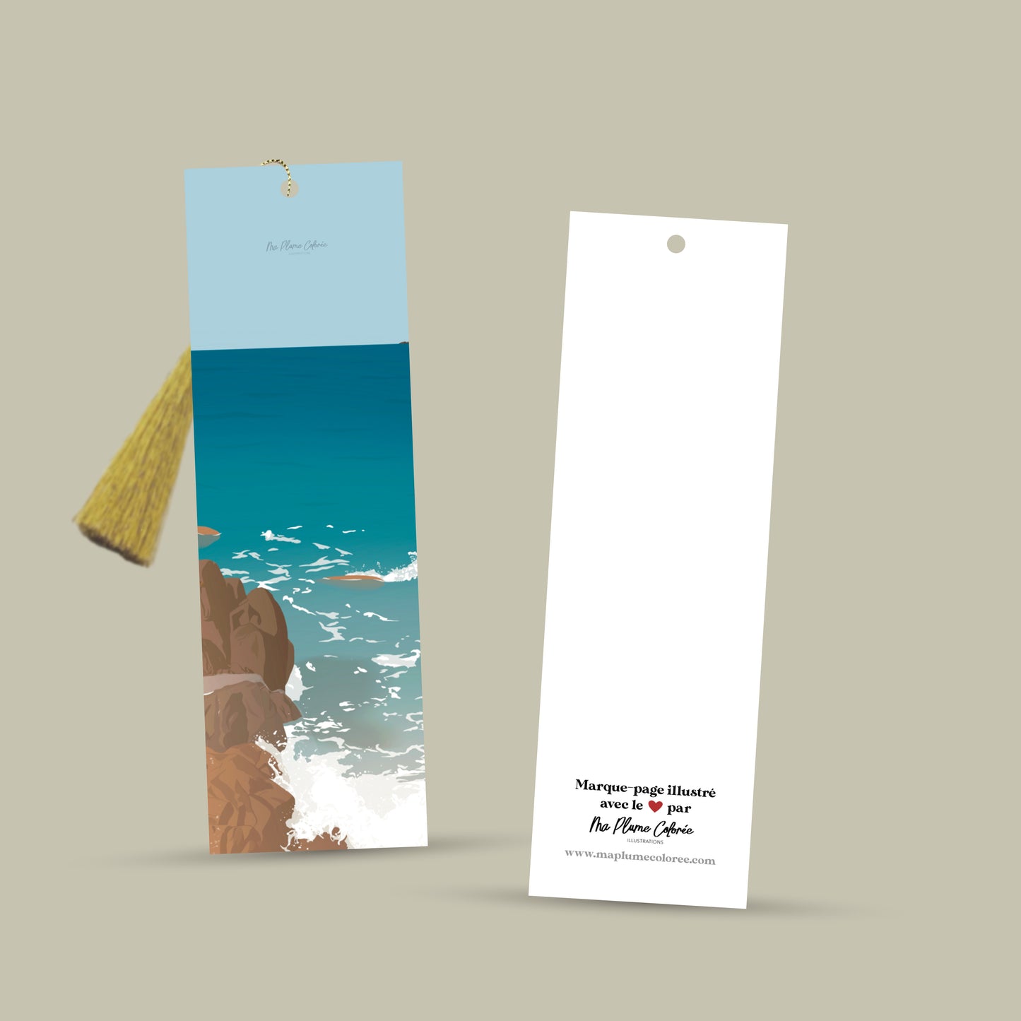 Marque-pages illustrés