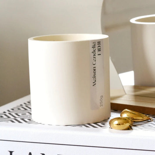 Bougie "Fidji" - Fleurs Blanches & Coco