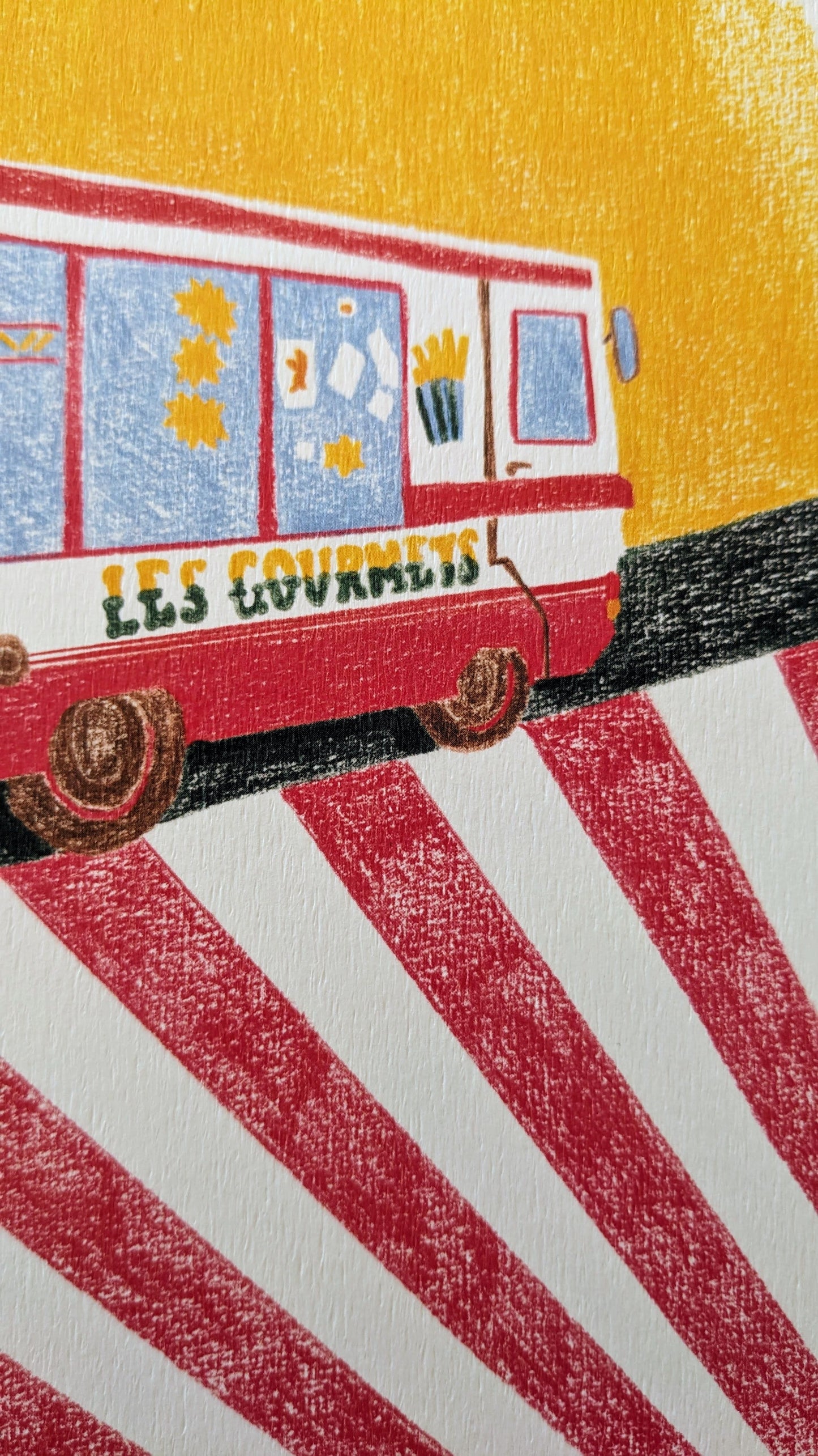 Affiche Friterie Food Truck