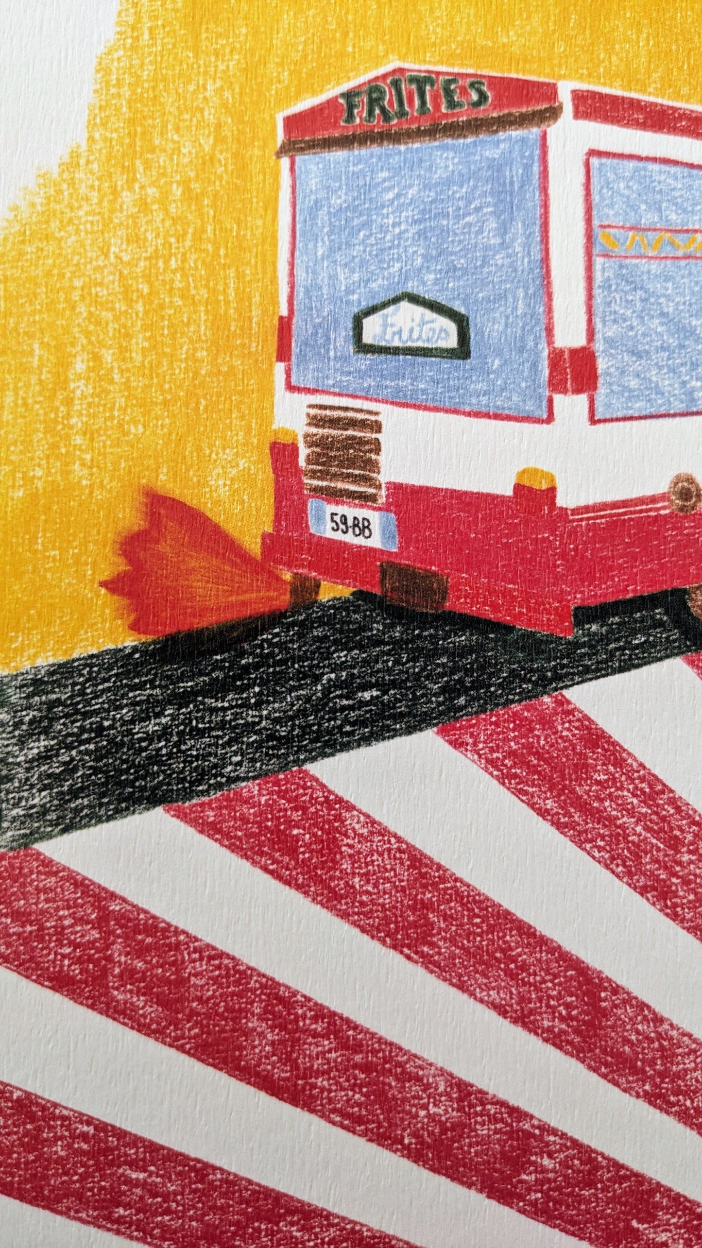 Affiche Friterie Food Truck