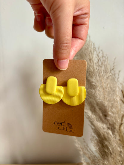 Boucles d'oreilles Emile - 5 coloris disponibles