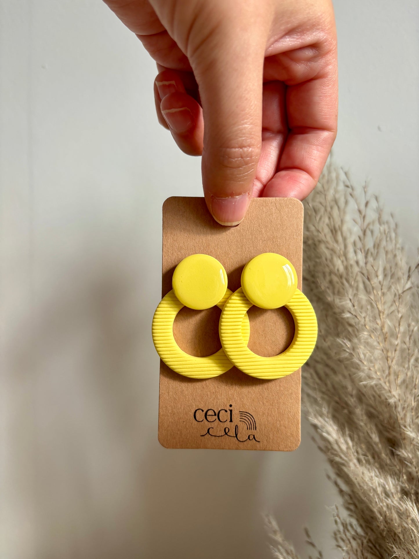 Boucles d'oreilles Léandre - 5 coloris disponibles