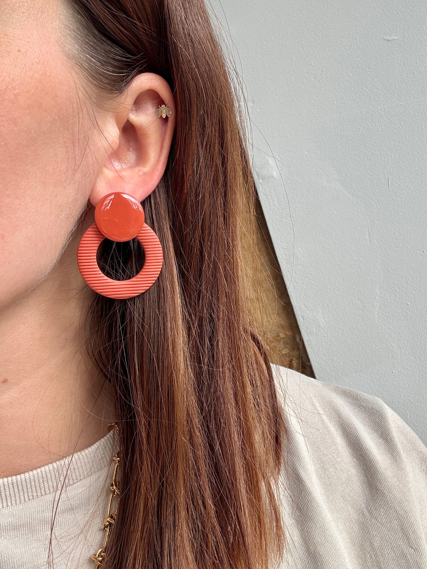 Boucles d'oreilles Léandre - 5 coloris disponibles