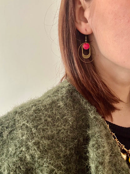 Boucles d'oreilles Ninon - 7 coloris disponibles