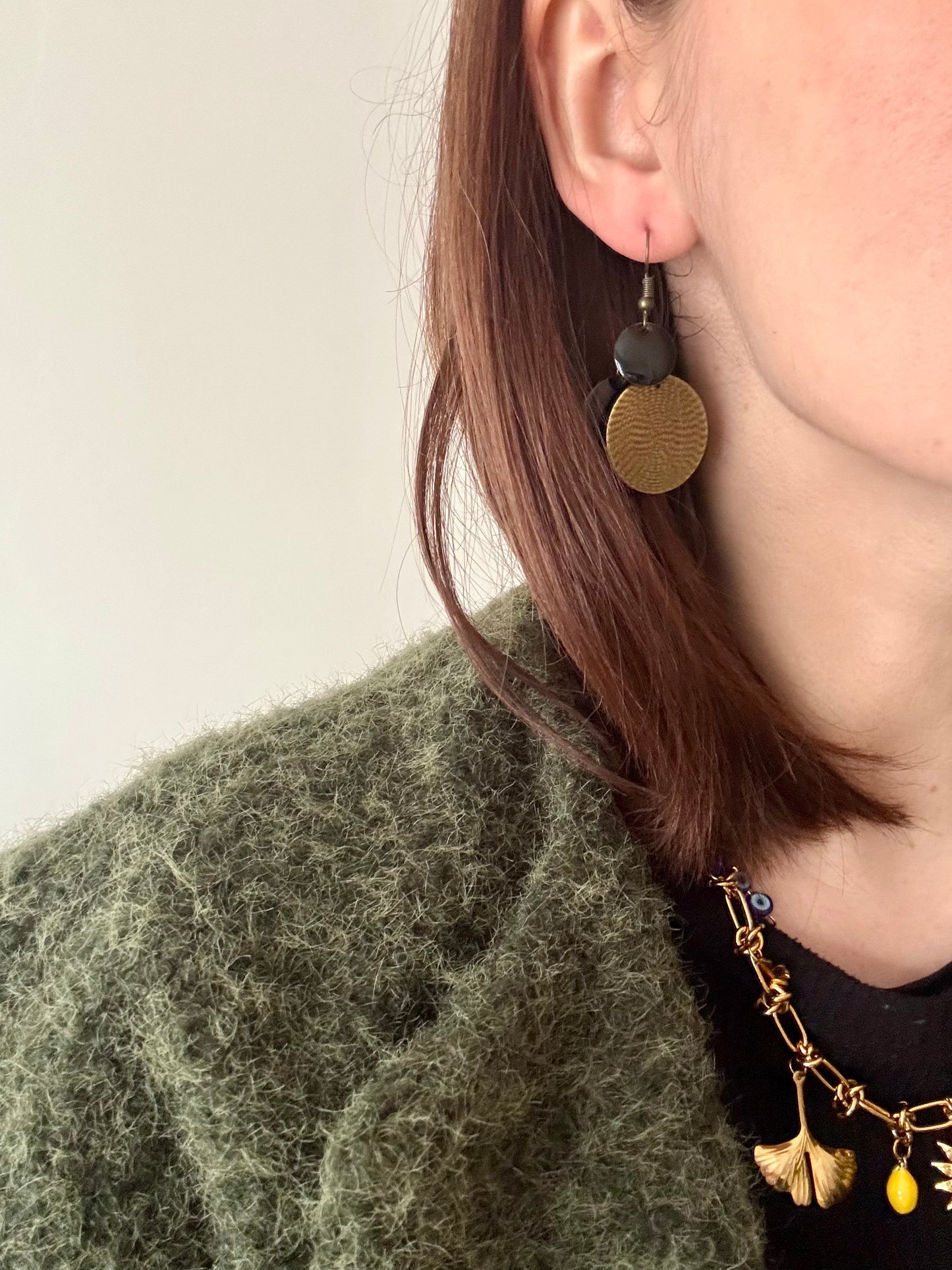 Boucles d'oreilles Emilie - 2 coloris disponibles