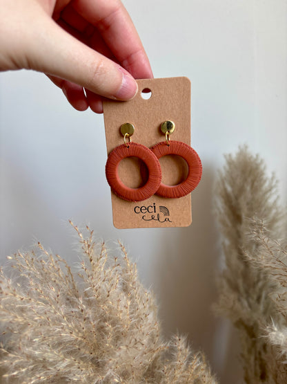 Boucles d'oreilles Côme - 4 coloris disponibles