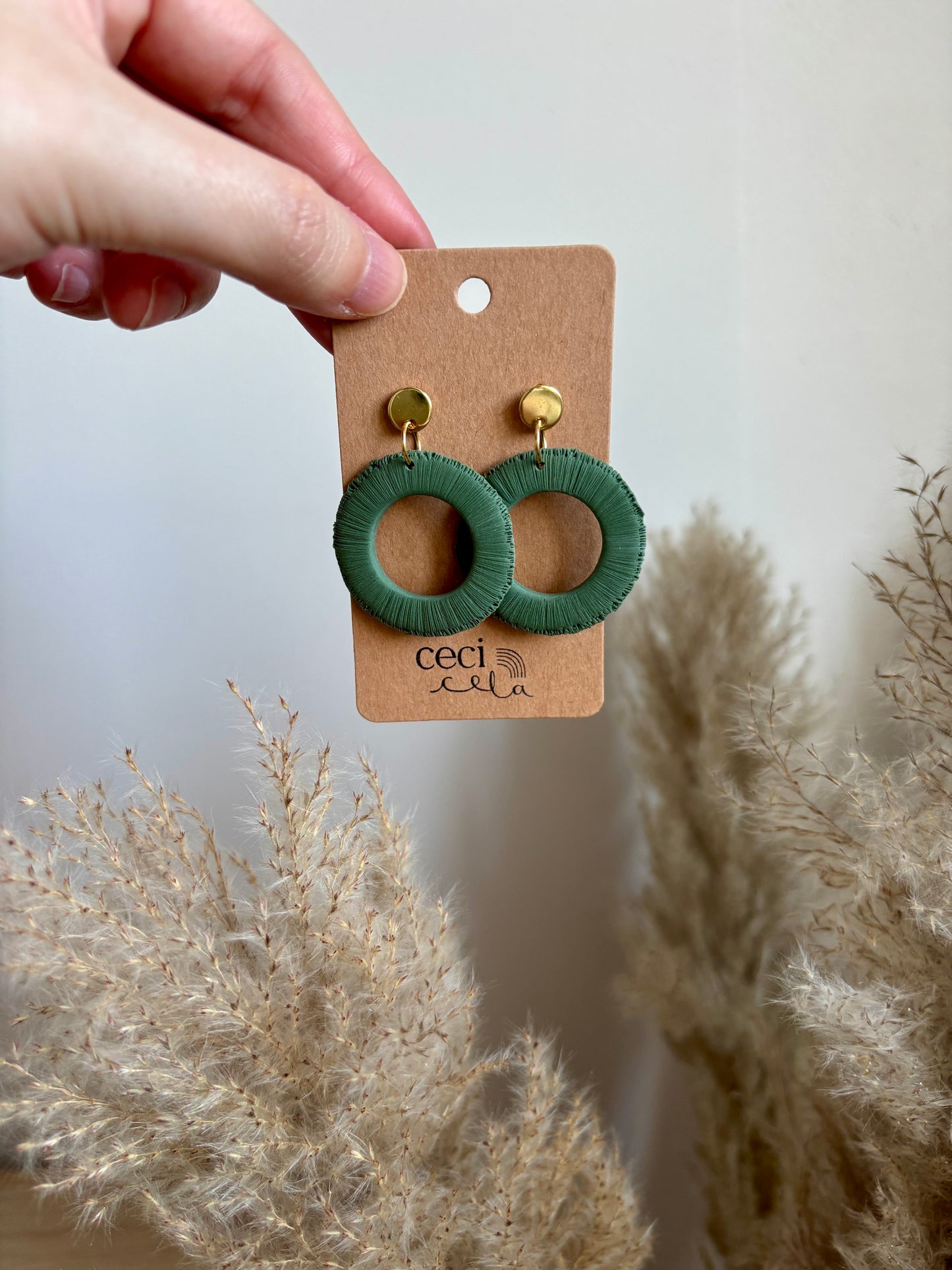 Boucles d'oreilles Côme - 4 coloris disponibles
