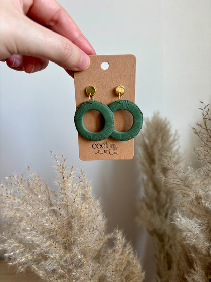 Boucles d'oreilles Côme - 4 coloris disponibles