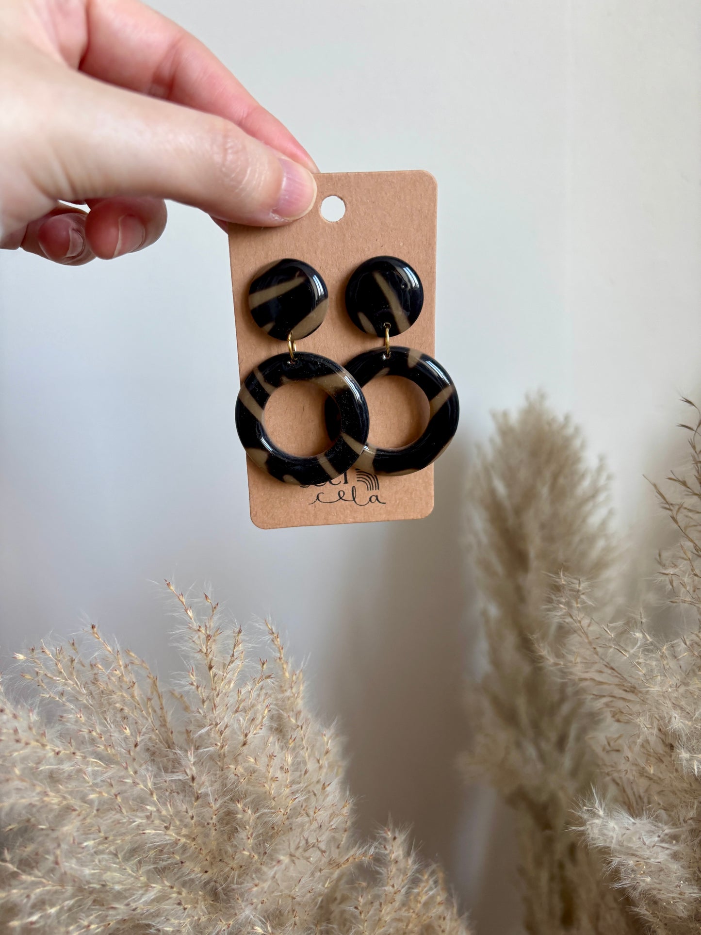 Boucles d'oreilles Jim & Jules - 2 formes disponibles