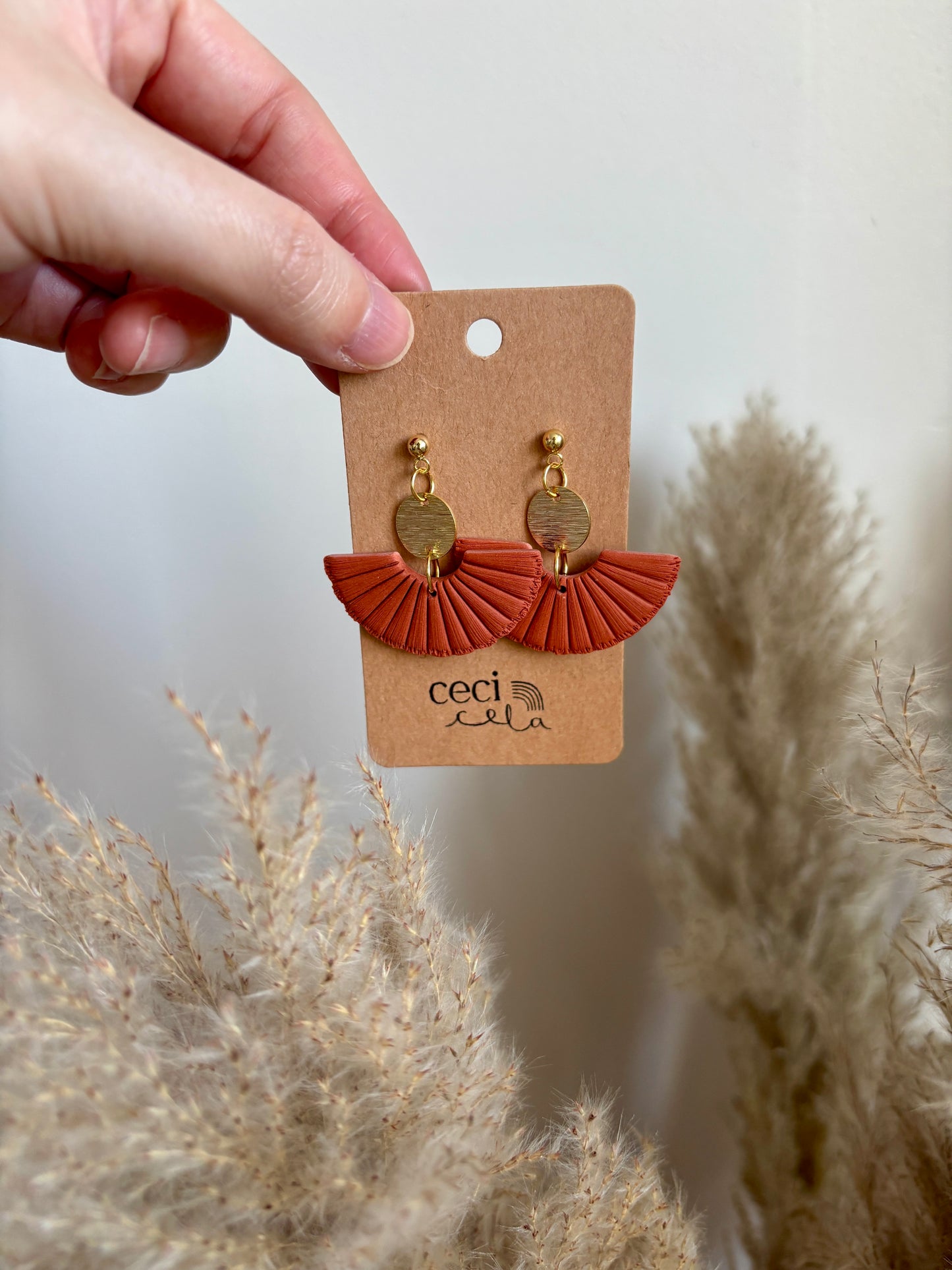 Boucles d'oreilles Achille - 4 coloris disponibles